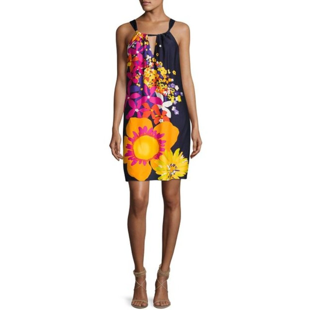 Trina Turk Roe Floral A-Line Dress New w tags